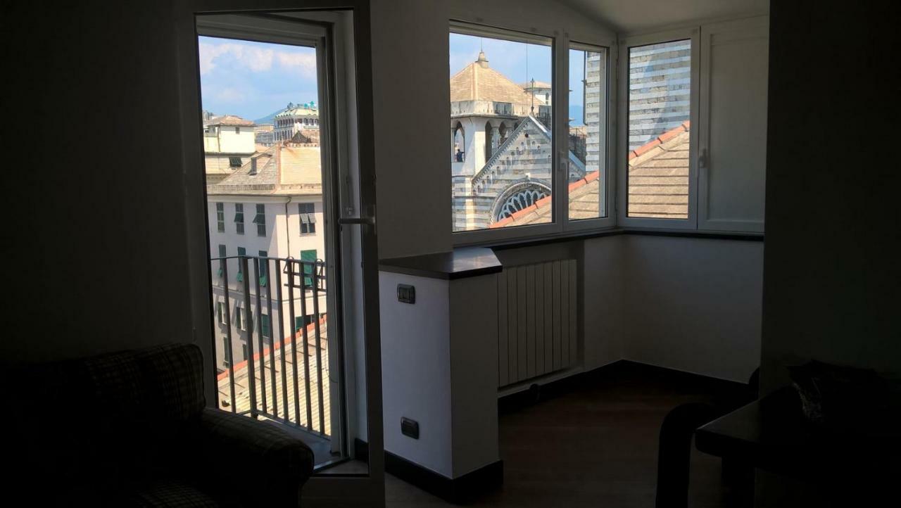제노바 Loft Fronte Cattedrale 아파트 외부 사진