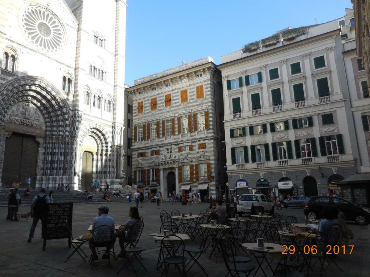제노바 Loft Fronte Cattedrale 아파트 외부 사진